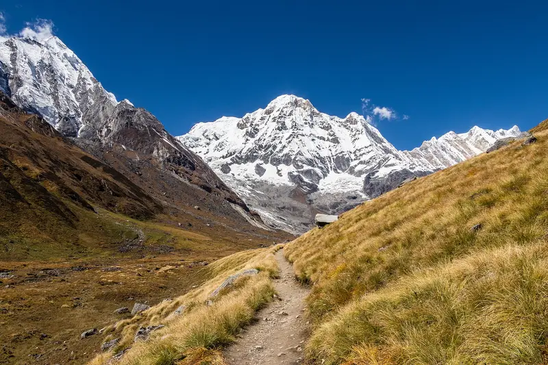 Annapurna South (Moditse) seen from Annapurna Base Camp